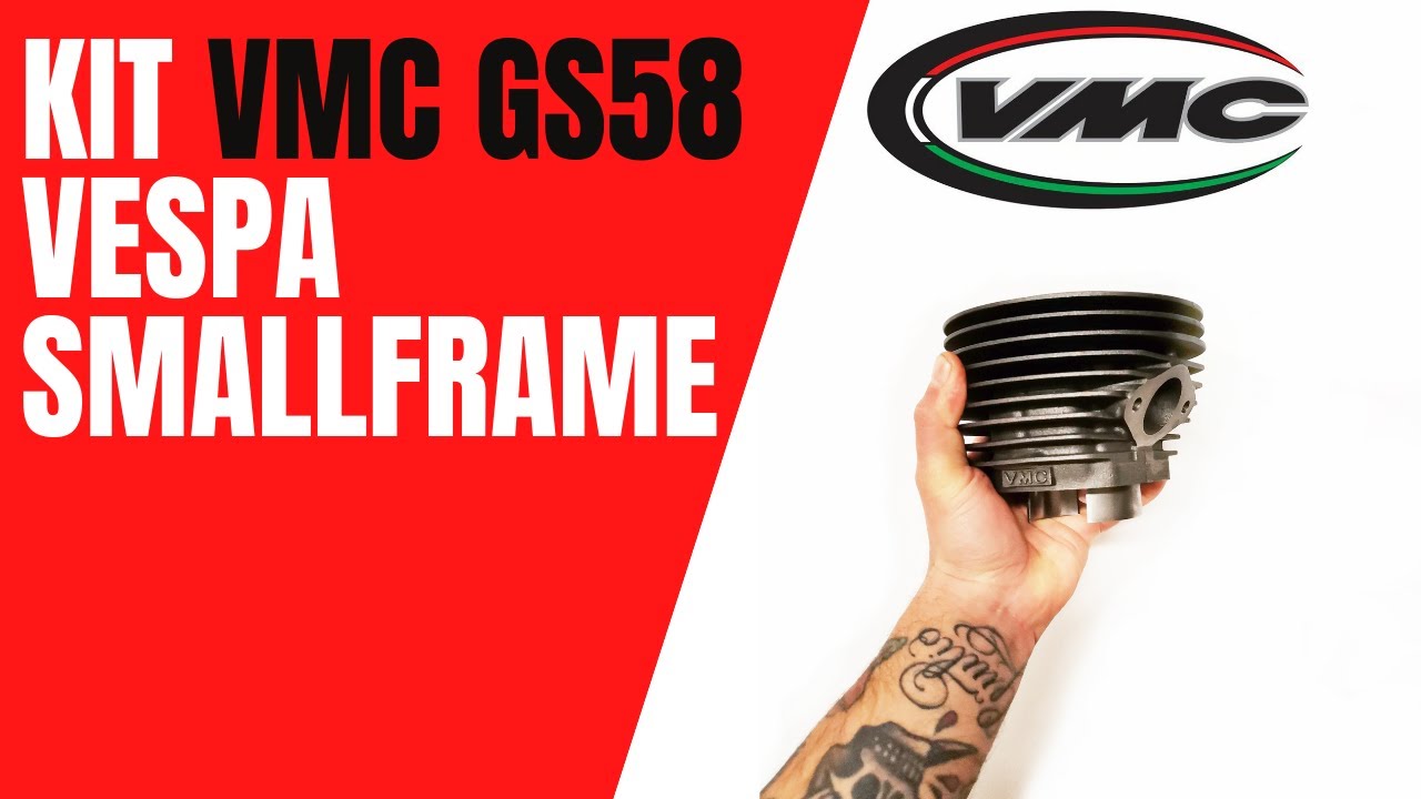 Recensione kit cilindro VMC GS58 135cc Vespa Smallframe 50, 90, Primavera, ET3, PK