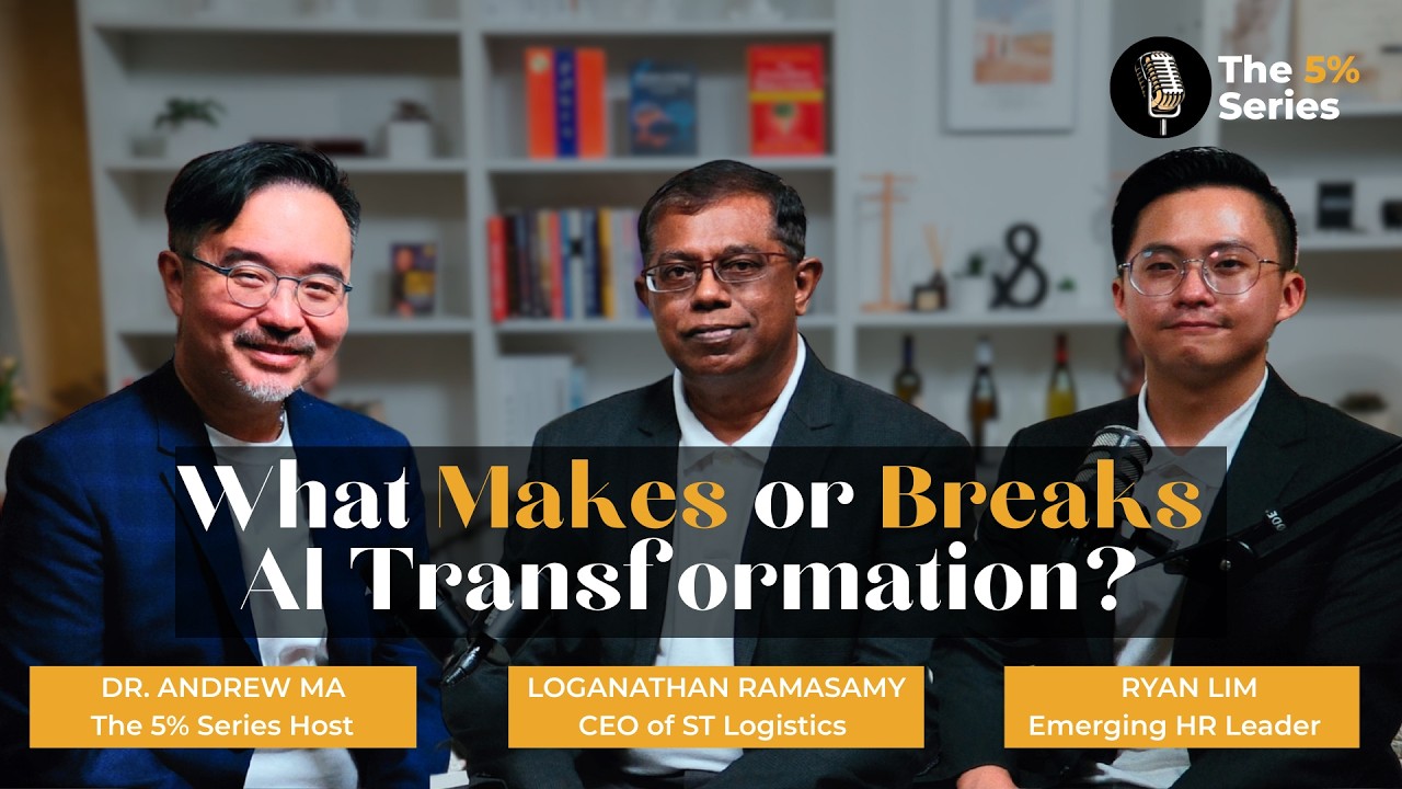 Cracking the Code of Successful AI Transformation | Logan ST Logistics CEO & Ryan Emerging HR Leader