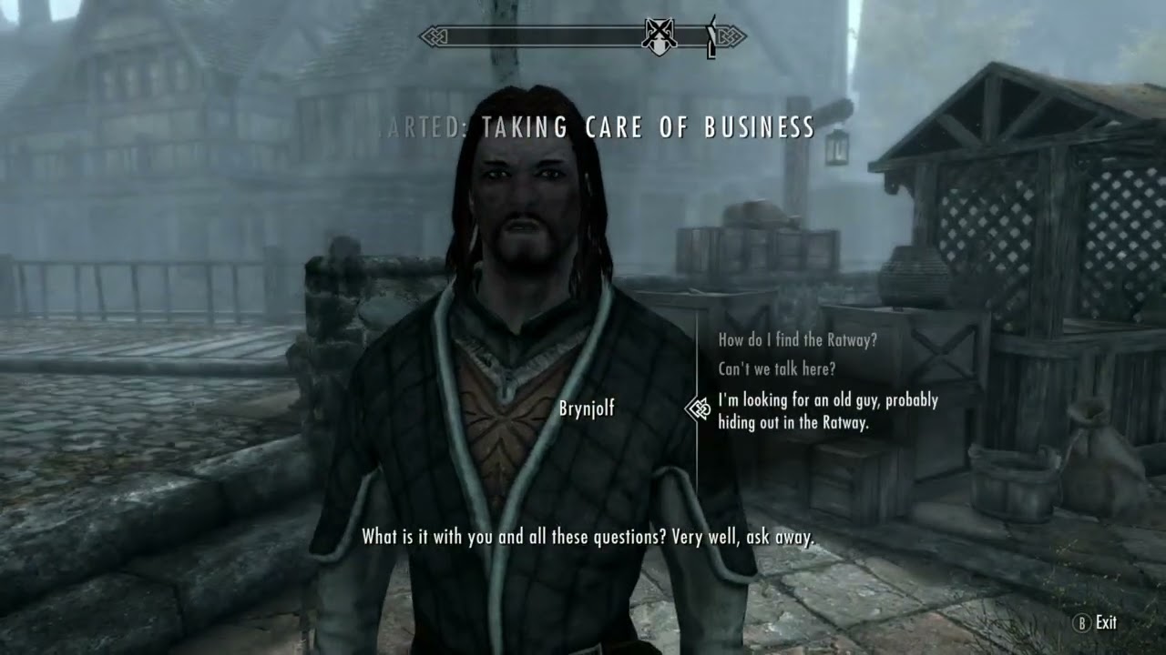 Elder Scrolls V: Skyrim The Rat Way pt.1