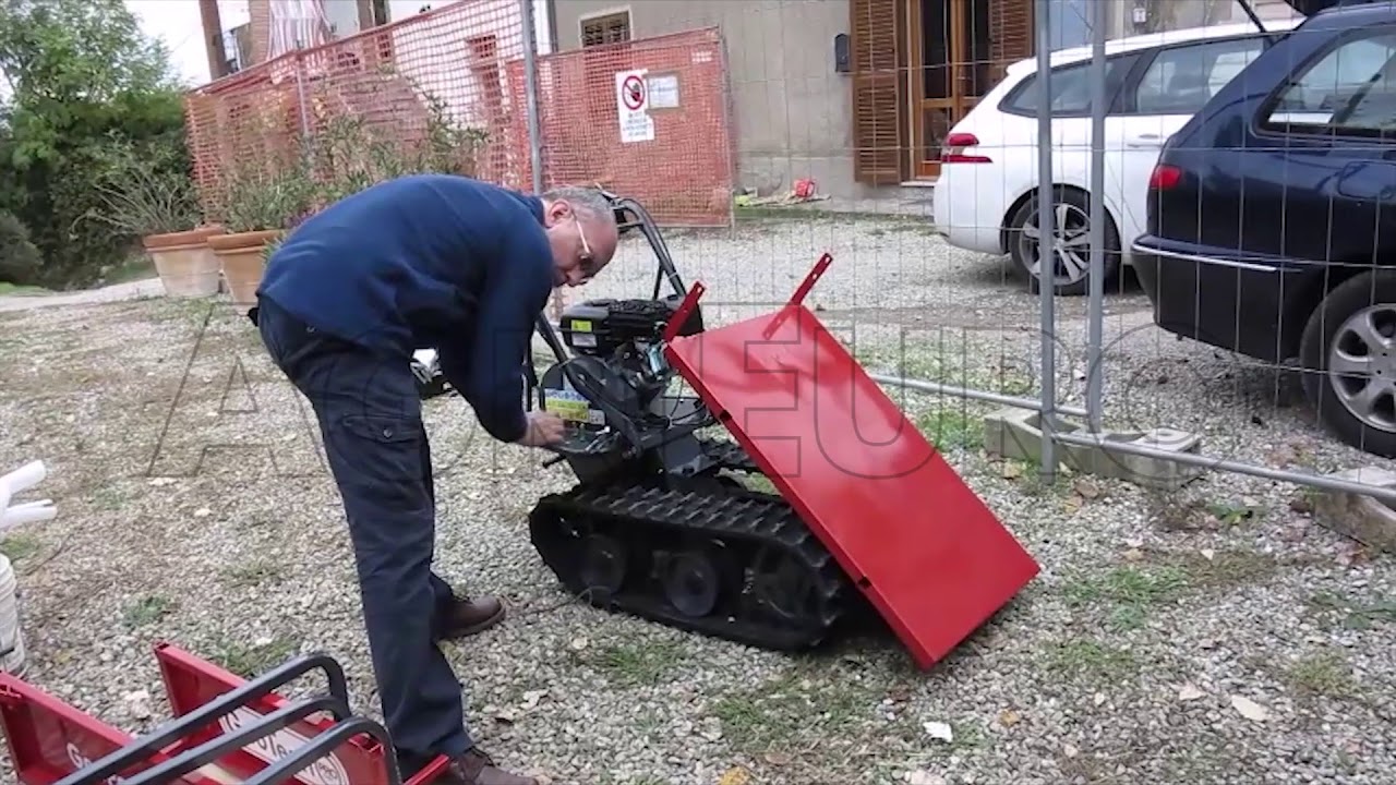 Come montare correttamente la Motocarriola GeoPorter 330E con cassone estendibile