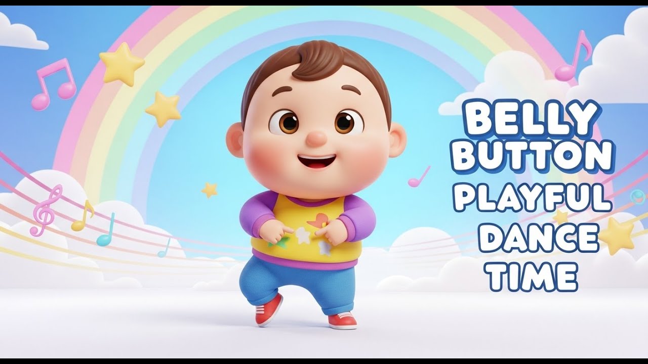 👶 Belly Button Playful Dance Time