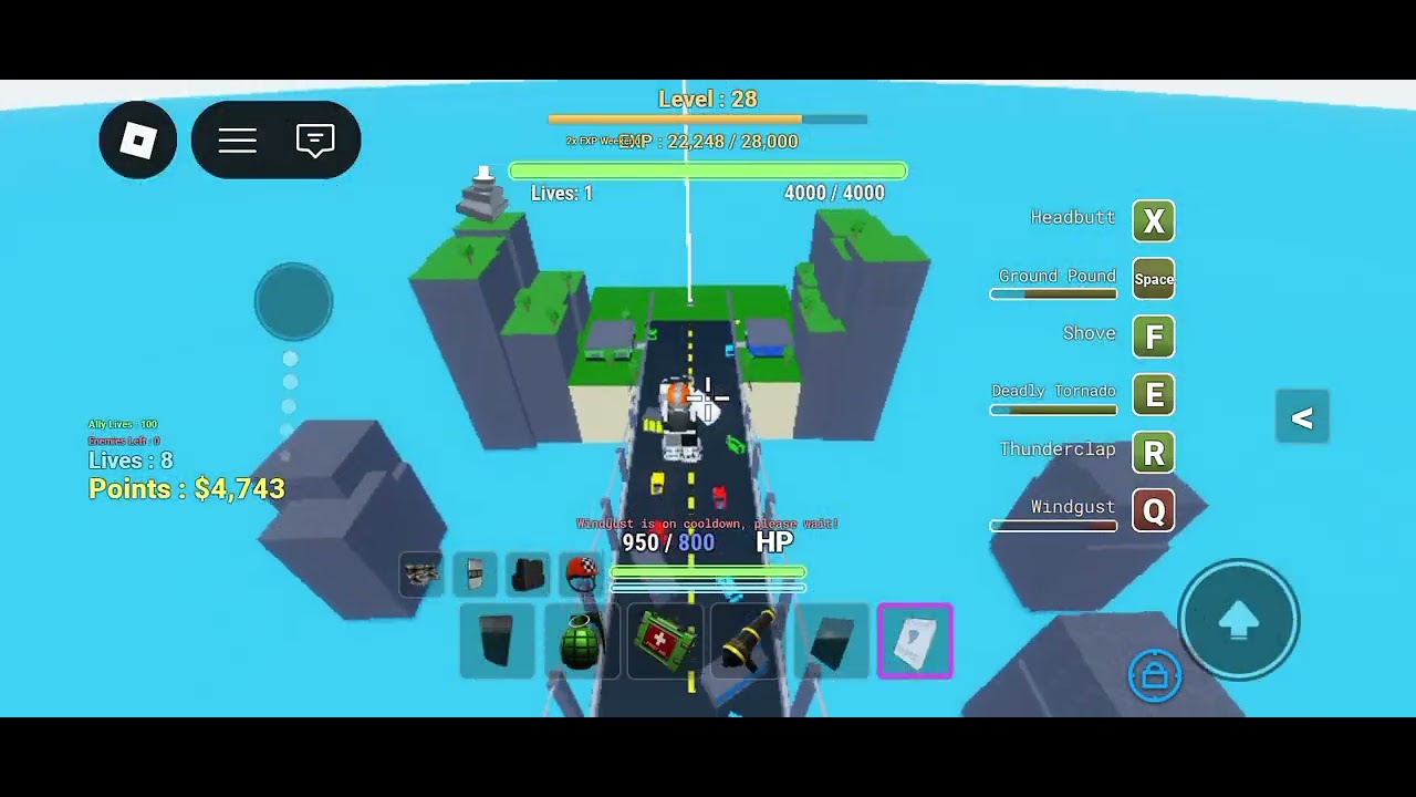 BEAT UP ROBLOXIANS WAVE DEFENSE PT2 (2)