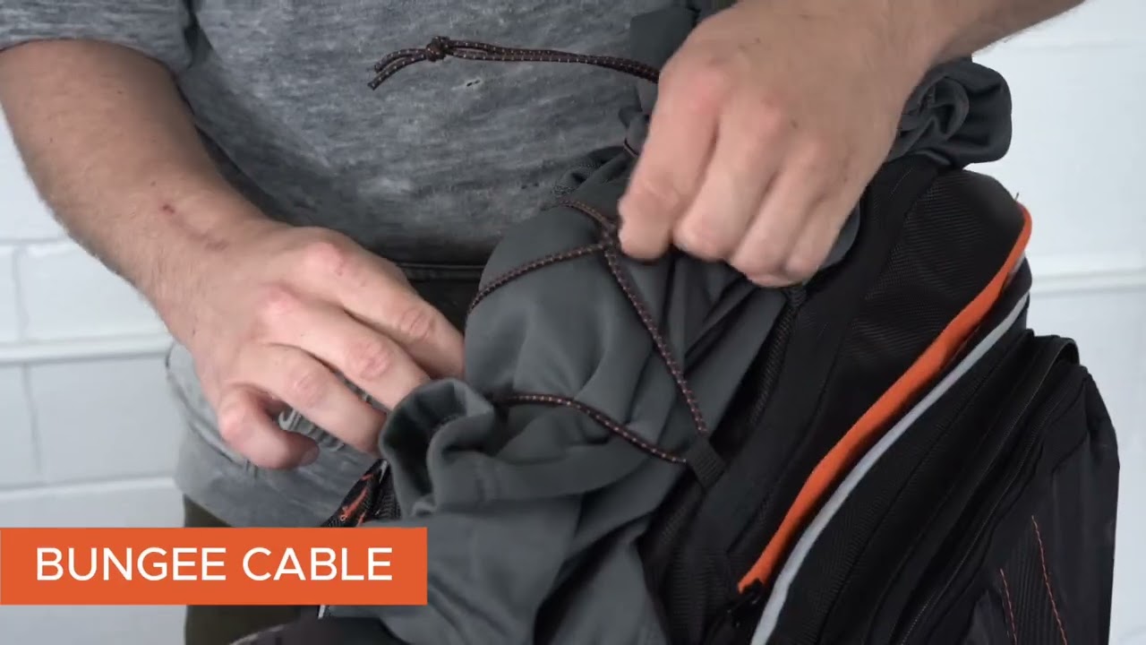 Ibera Trunk Bag - Clips on in 3 secs! No straps! Perfect for commuting & weekend trips! #BikeLife