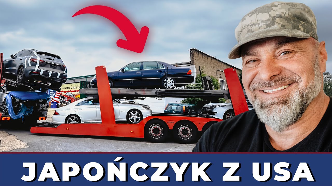Dostawa aut z USA | Rozładunek Lexusa LS430 i nowe samochody na placu