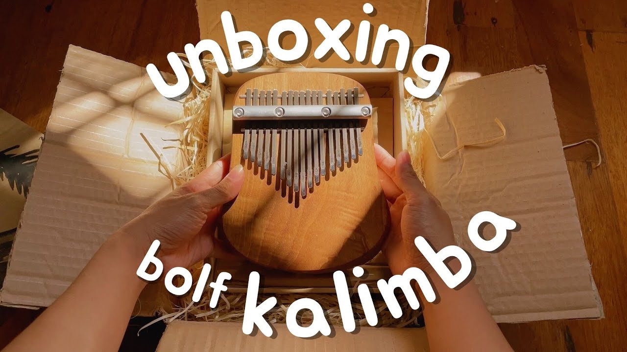 📦 Bolf Kalimba Unboxing & Sound Test