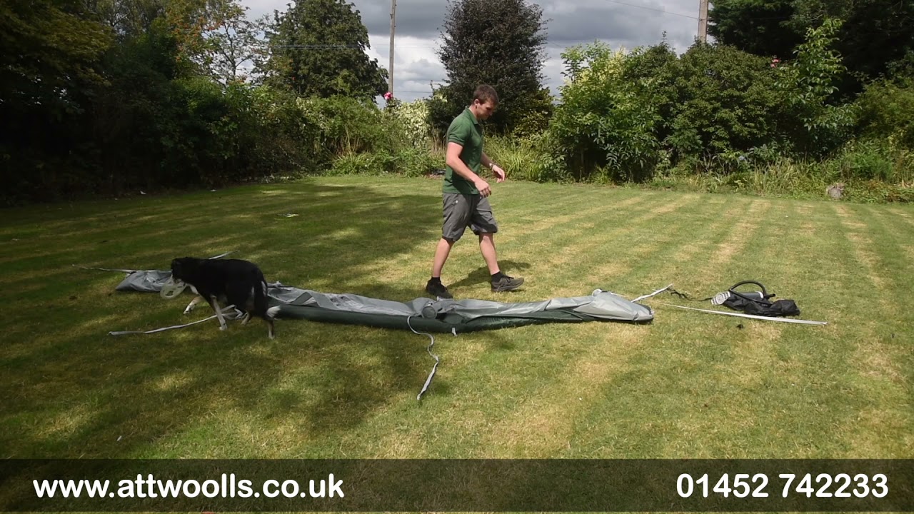 Dometic Air Screen FTA Windbreak Pitching & Packing Video