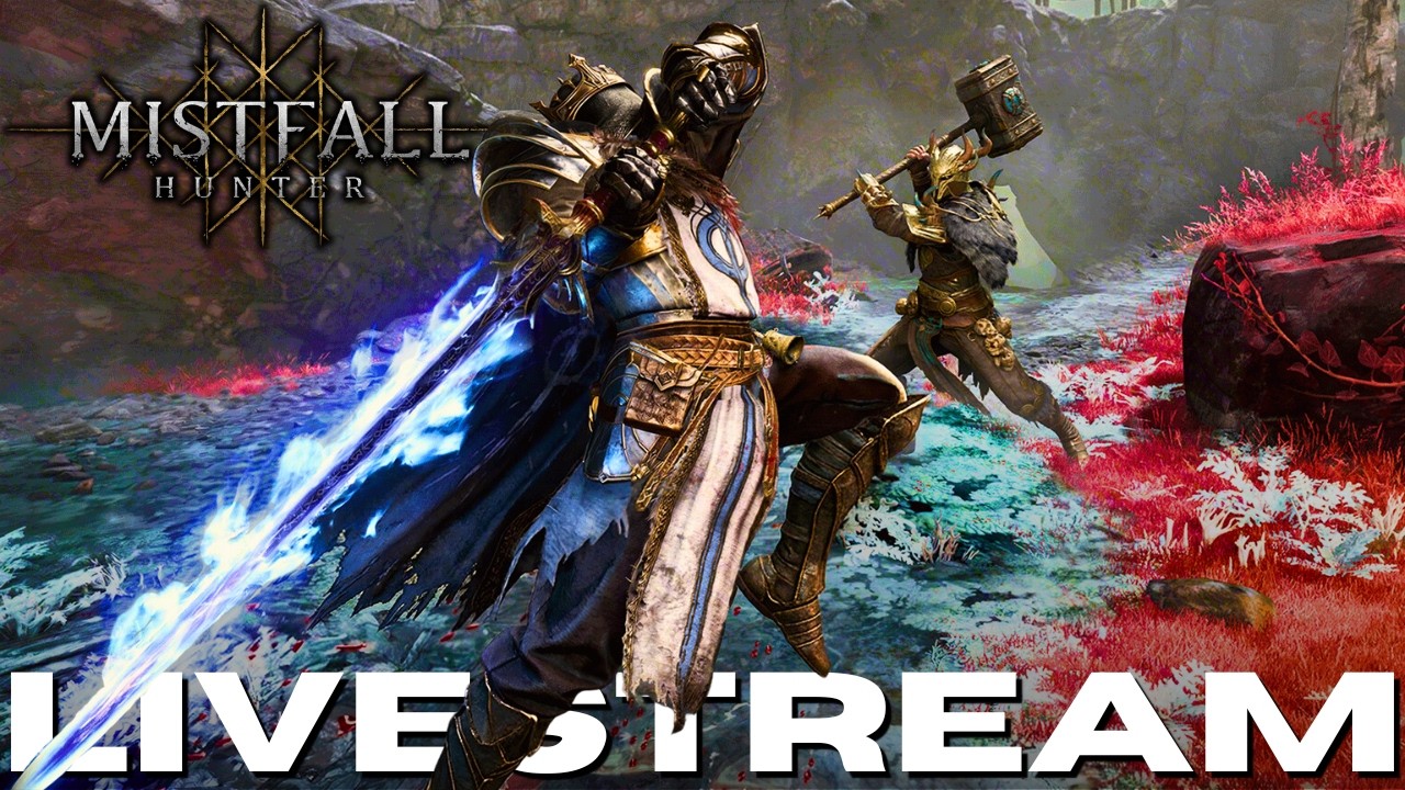 🔴LIVE - Mistfall Hunter - NEW INSANE EXTRACTION RPG!