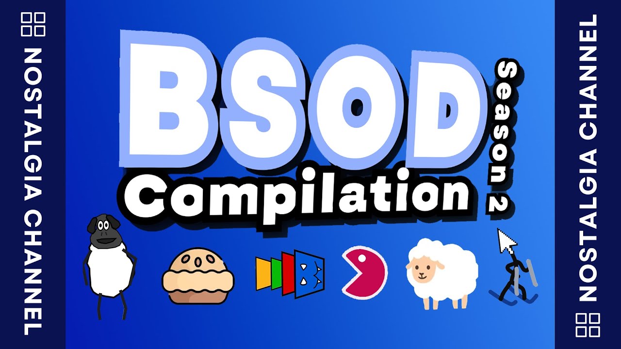 🤖 Blue Screen of Death COMPILATION (90 MINUTES!) 🤖 #bsod