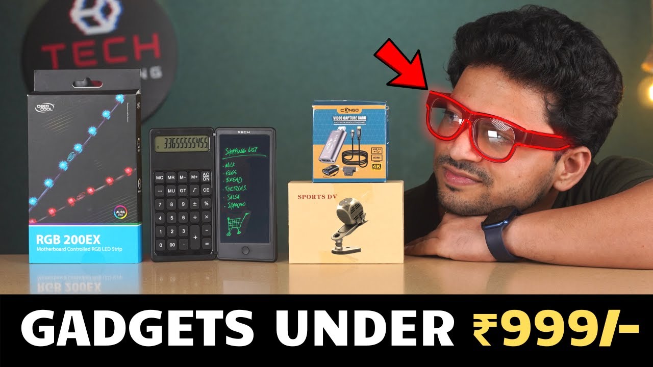 Unique Gadgets Under Rs 999/- | Part 80 | Tech Unboxing 🔥