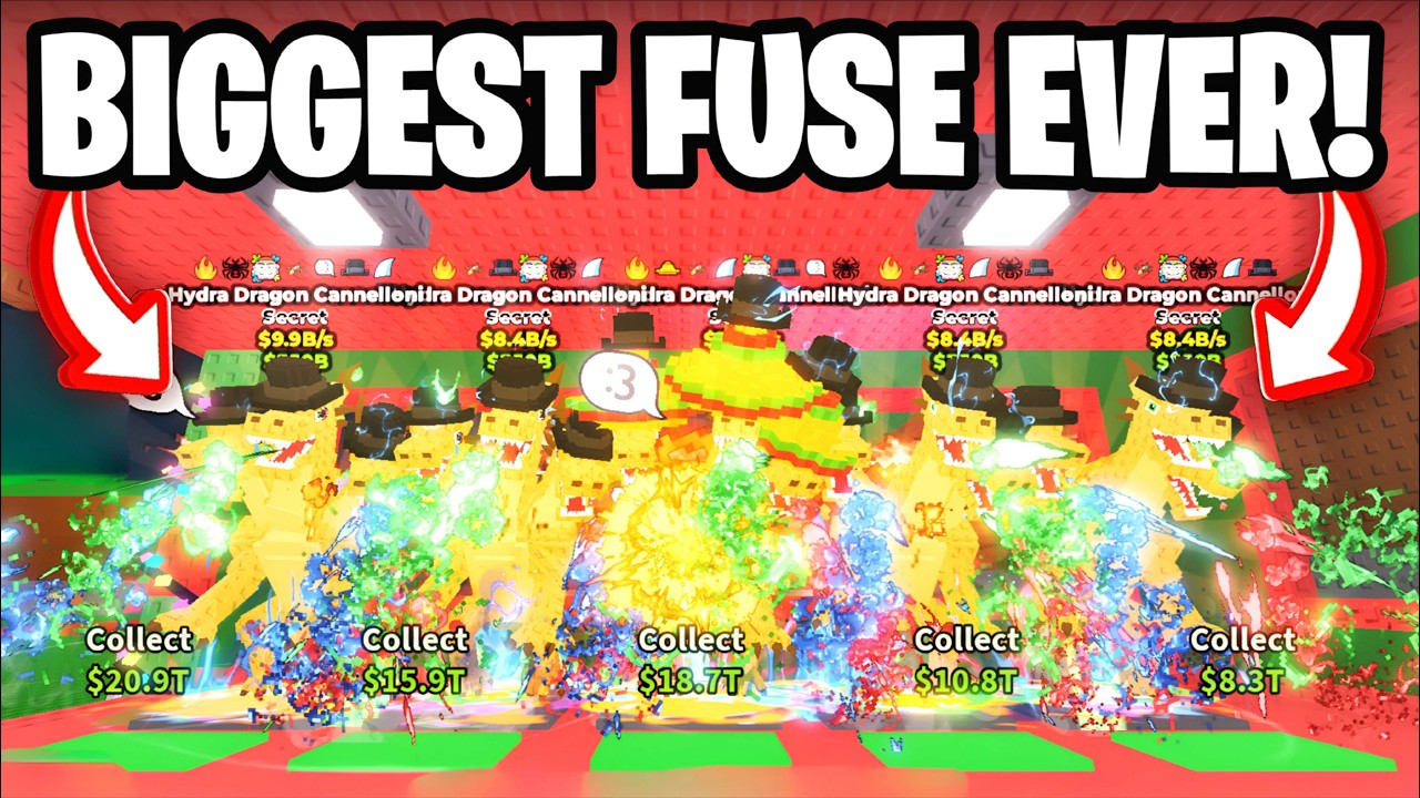 We Put 200 La Secret Combinasion's into Fuse Machine in Steal a Brainrot..