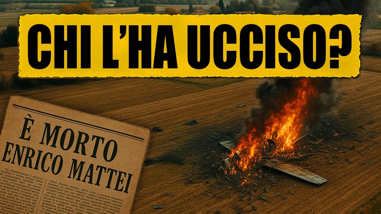 La MISTERIOSA morte dell’uomo che voleva liberare l’Italia dal PETROLIO americano