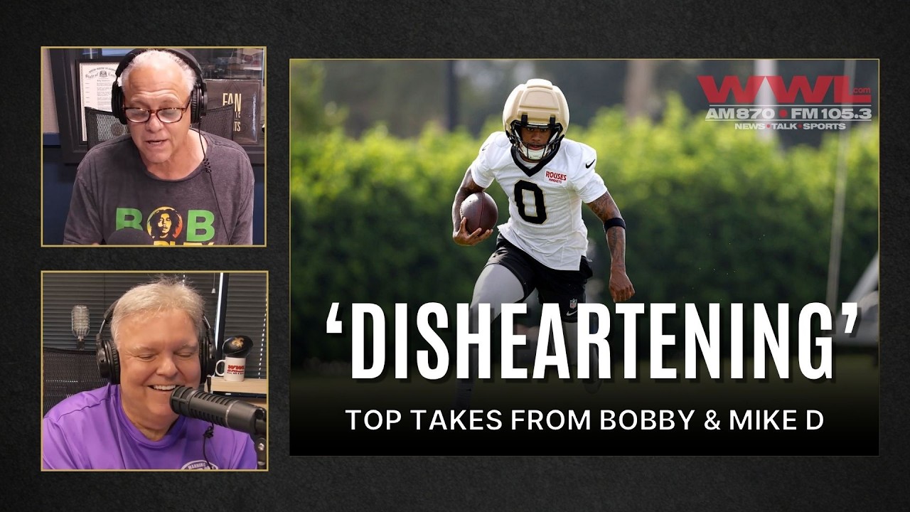 Hebert: latest Jordyn Tyson injury bombshell is 'disheartening' for Saints fans