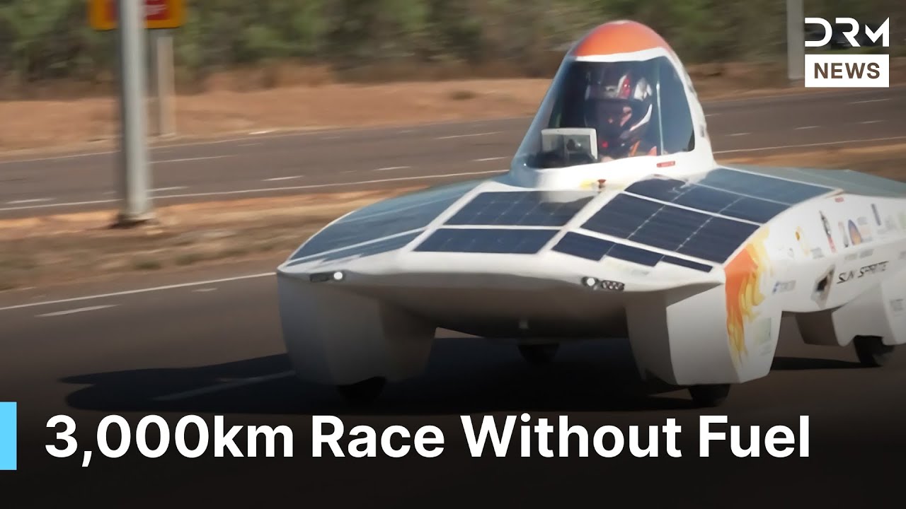WATCH: Solar Cars Hit Record Speeds Using Desert Winds | DRM News | AI1N