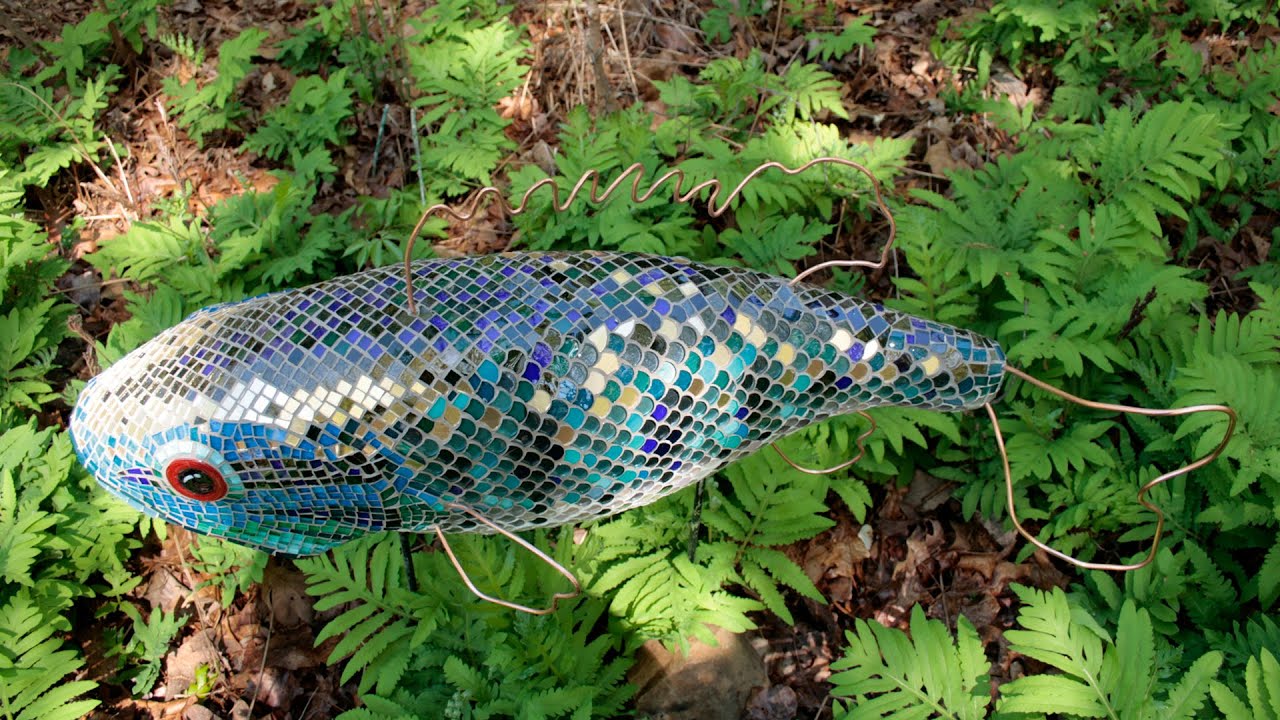 Coosa, a 3D glass mosaic