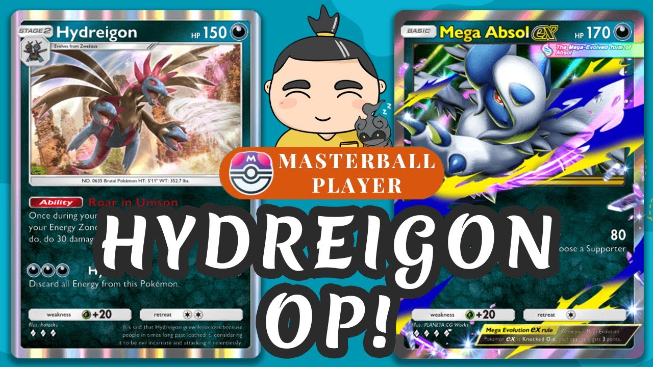 THIS DARK BOX IS ILLEGAL! Hydreigon One-Shots While Self-Charging! With Absol | Pokemon Pocket TCG