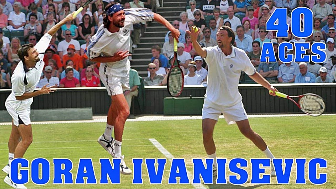 Goran Ivanisevic 🔥 40 BRUTAL ACES.