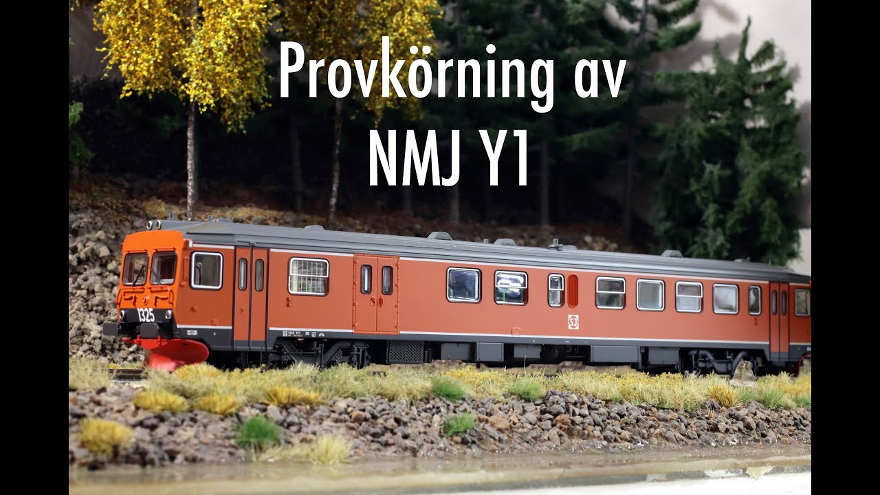 Provkörning av NMJ Y1