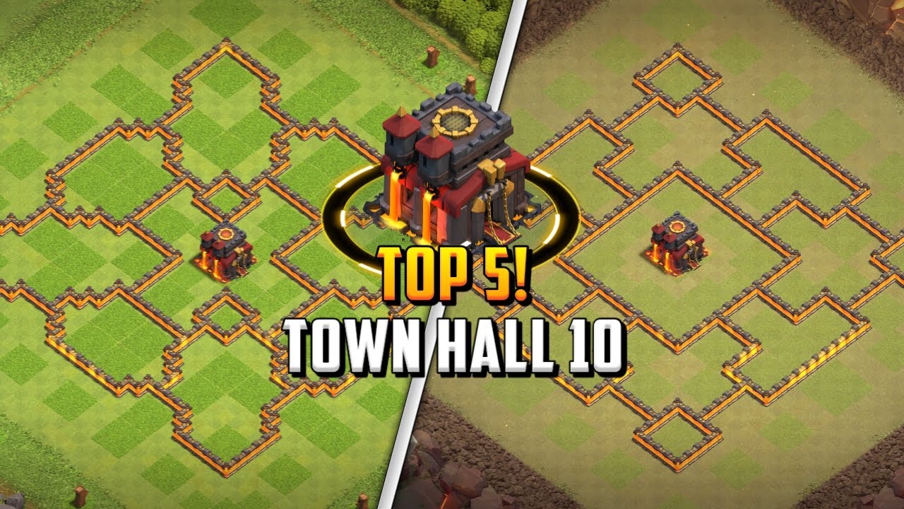 TOP 5! Plan bazy w Town Hall 10 (TH10) + Kopiuj link 2025 | Clash of Clans
