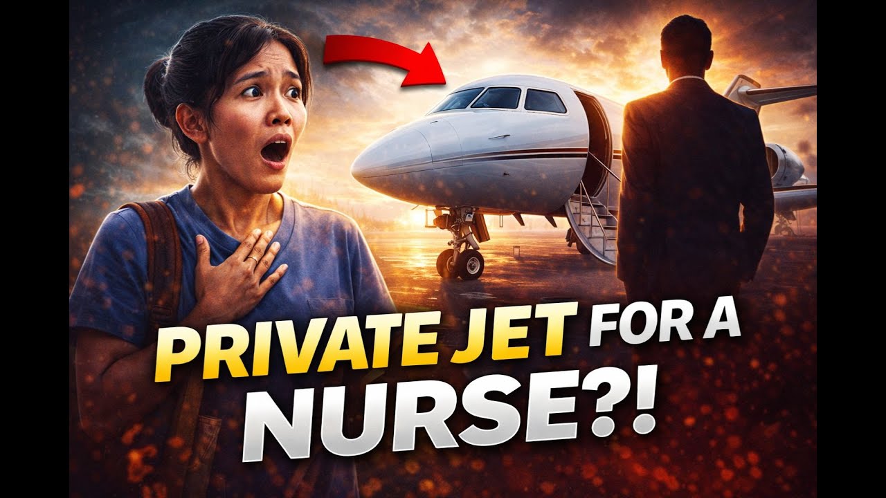 American Billionaire Sent a Private Jet for a Filipino Nurse — The Reason Shocked the World