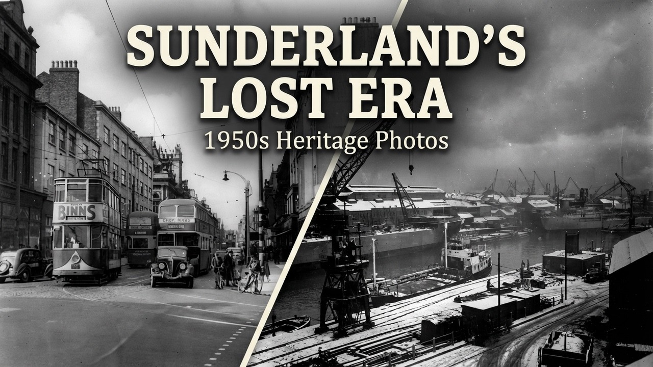 Living in Sunderland 1950s Hidden Heritage Photos