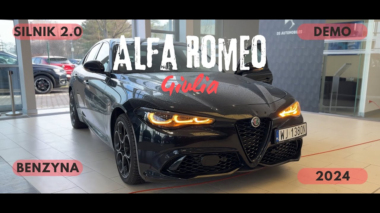Alfa Romeo Giulia - przedstawiamy model demo z 2024 z salonu PGD