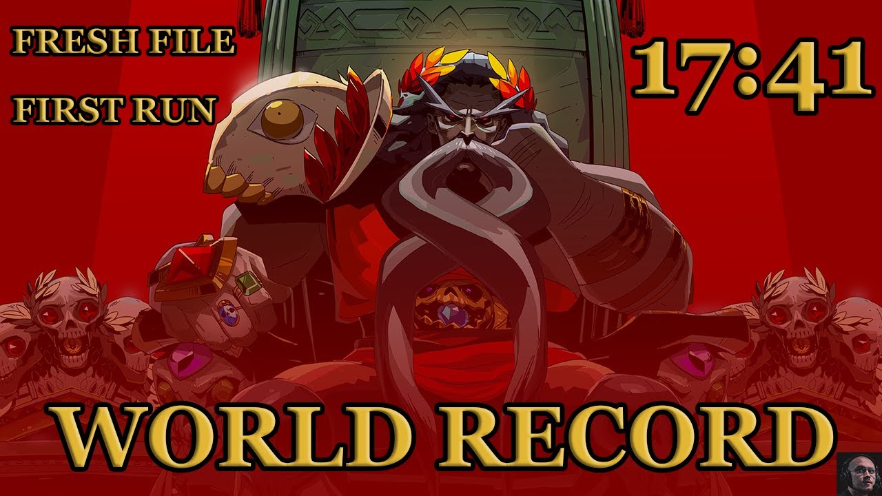 [WORLD RECORD] SPEEDRUN HADES FRESH FILE - FIRST RUN IN 17:41