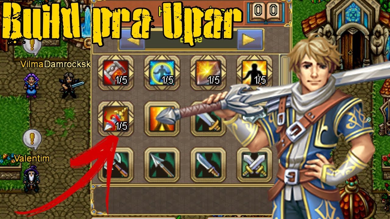 Warspear Online - Melhor Build para Upar Explorador **Mais Rapido Nivel 18**  ((Novos Projetos))