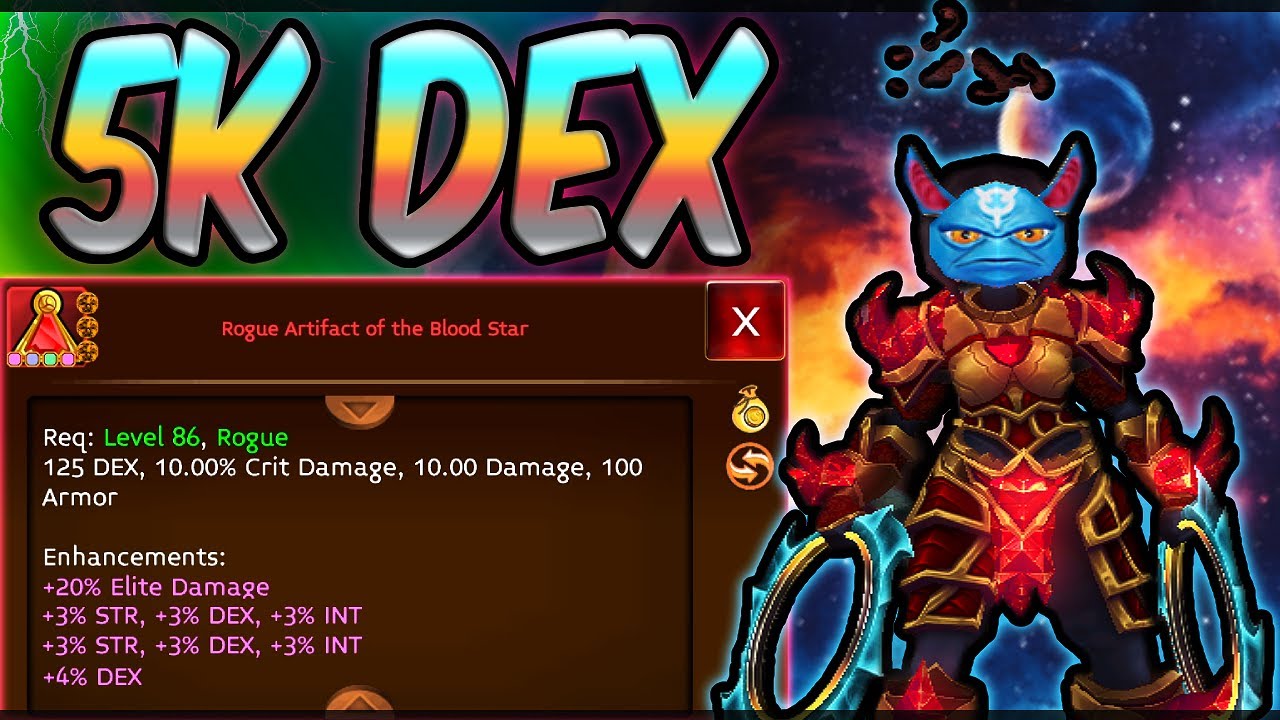 NEW BLOOD ARTIFACT + BLOOD SET  -  Arcane Legends