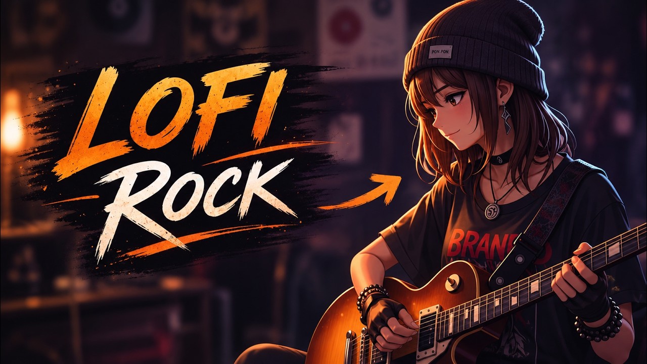 Lo-Fi Rock Mix #61 &mdash; Deep Work / Focus Music for Studying 🤘⚡