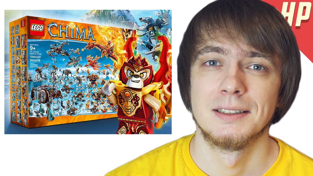 Гигантский набор LEGO Chima!