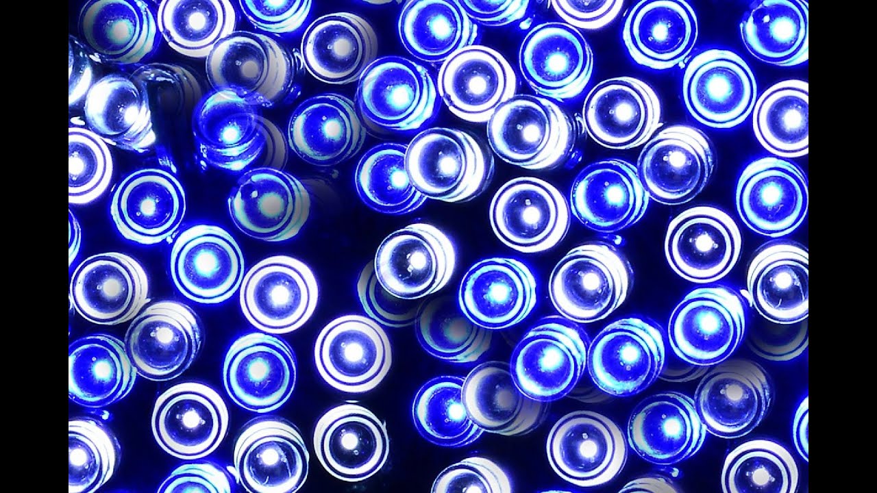 300 Blue & Cool White LED 15m String Fairy Light