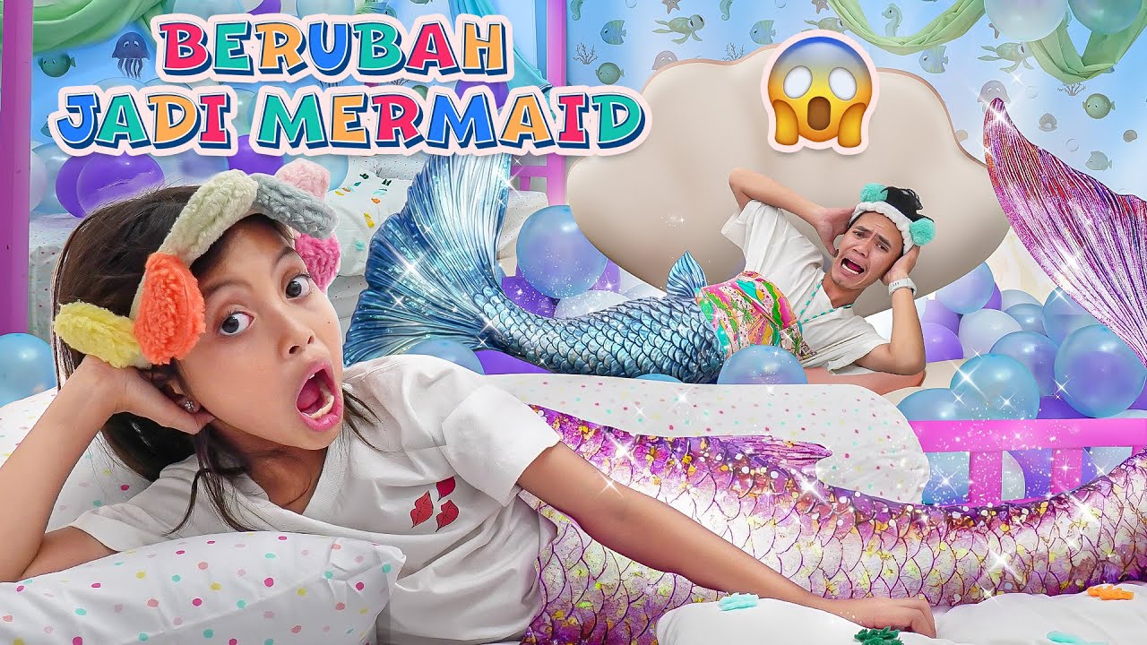 LEIKA DAN TOMPEL HIAS KAMAR LEXIE JADI SERBA MERMAID 😍 ADA PUTRI DUYUNG?