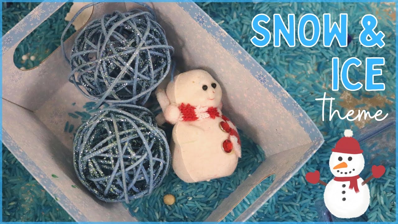 Toddler and Preschool Snow and Ice Theme