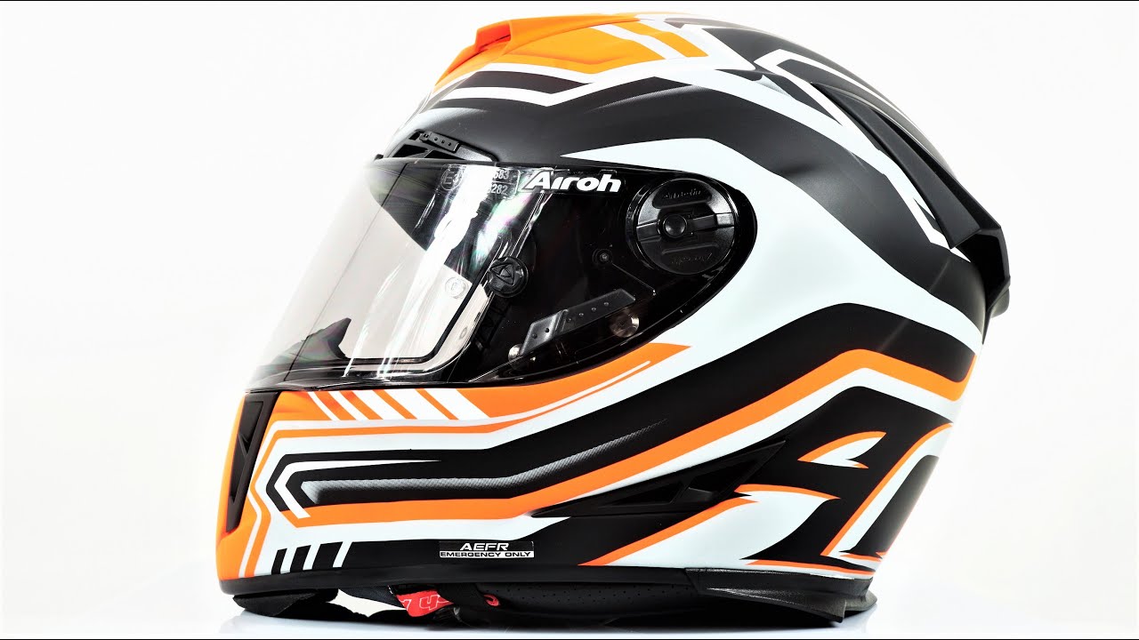 Kask AIROH gp500 rival orange