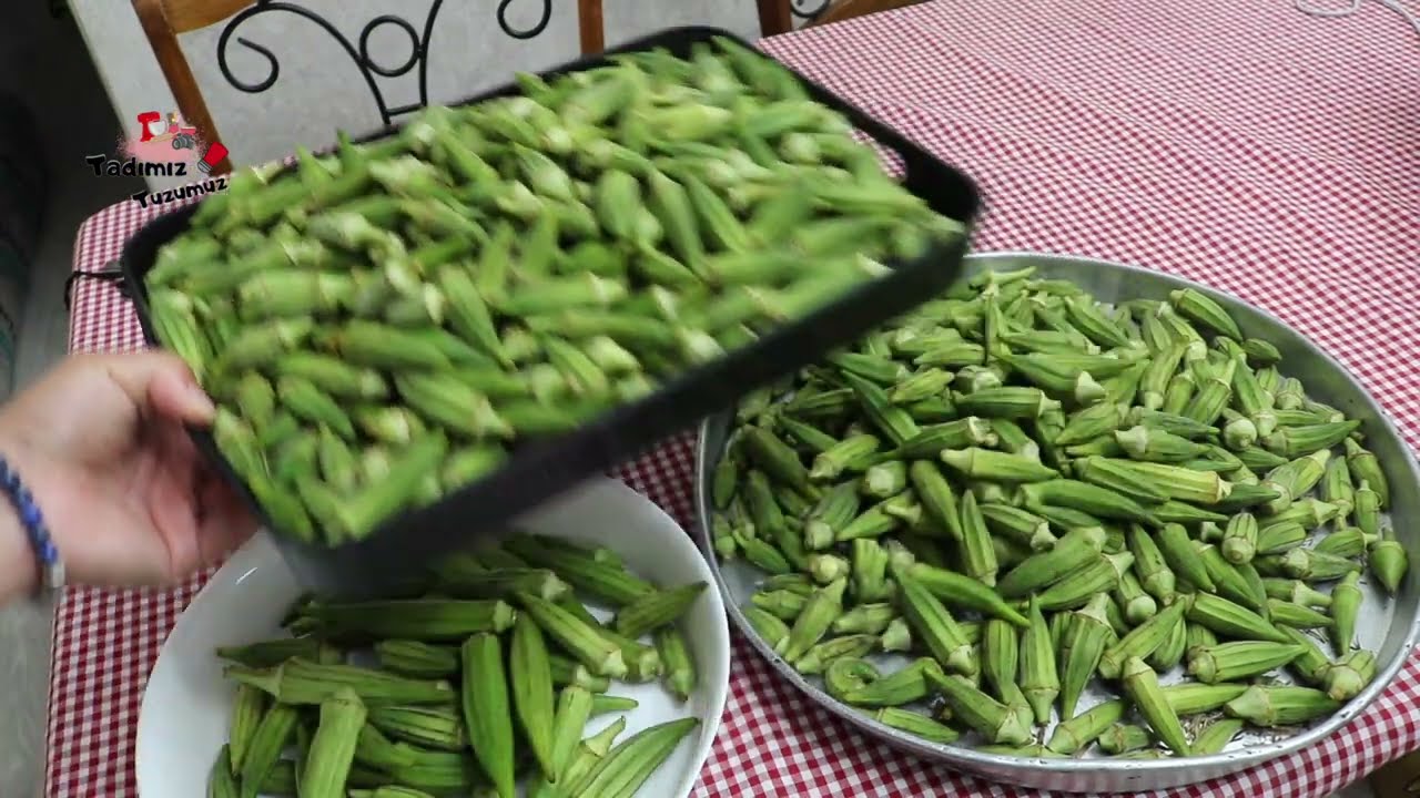 Bamyayı Buzluk İçin Bu Şekilde Hazırlayın - Bamya En Güzel Nasıl Saklanır - tadımıztuzumuz