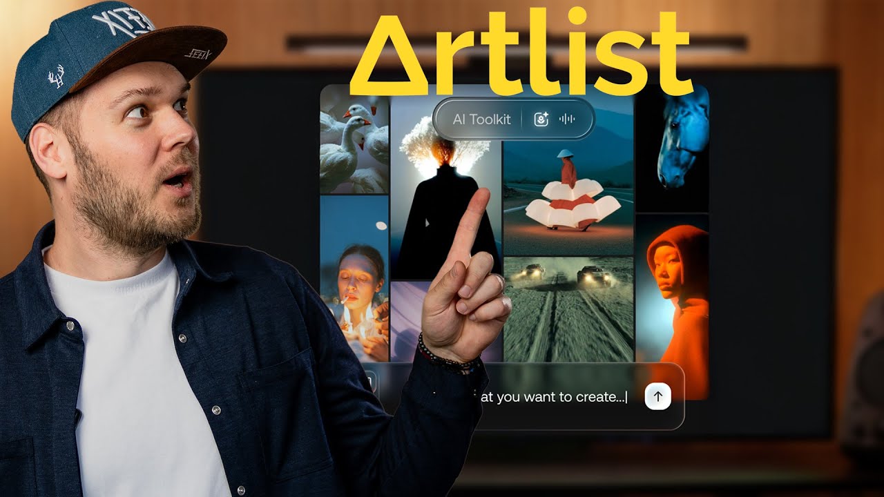 Artlist neues KI Toolkit wird alles verändern!