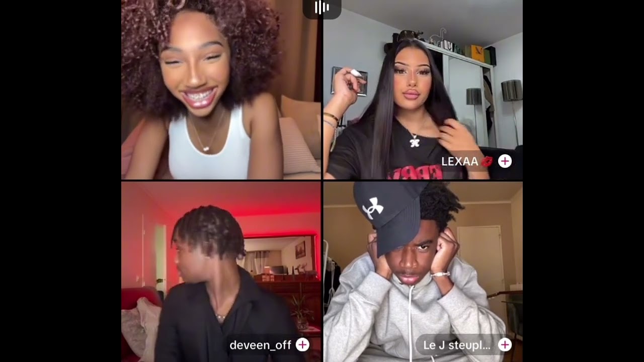 Elysha en live avec le J steuplai et Deveen REDIFF