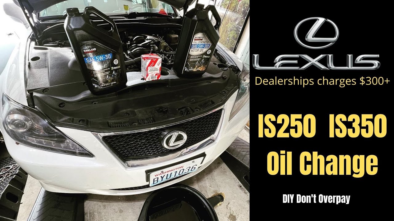 Lexus IS250 IS350 oil change Toyota Lexus oil filter socket 2006 2007 2008 2009 2010 2011 2012 2013