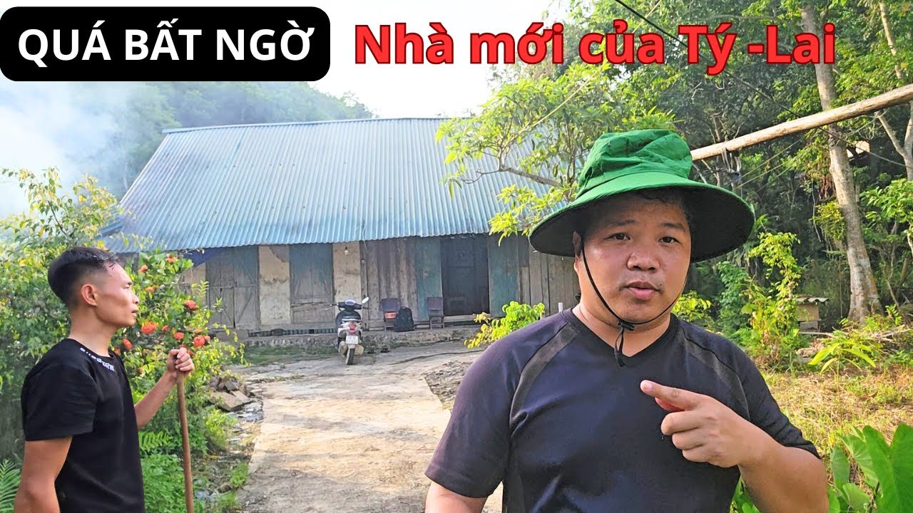 Bất ngờ Vợ Chồng TÝ - LAI Tậu biệt thự khủng Rộng hơn 2000m đầy đủ vườn ao chuồng