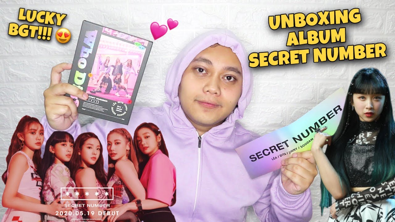SECRET NUMBER WHO DIS ALBUM UNBOXING [Bahasa Indonesia]