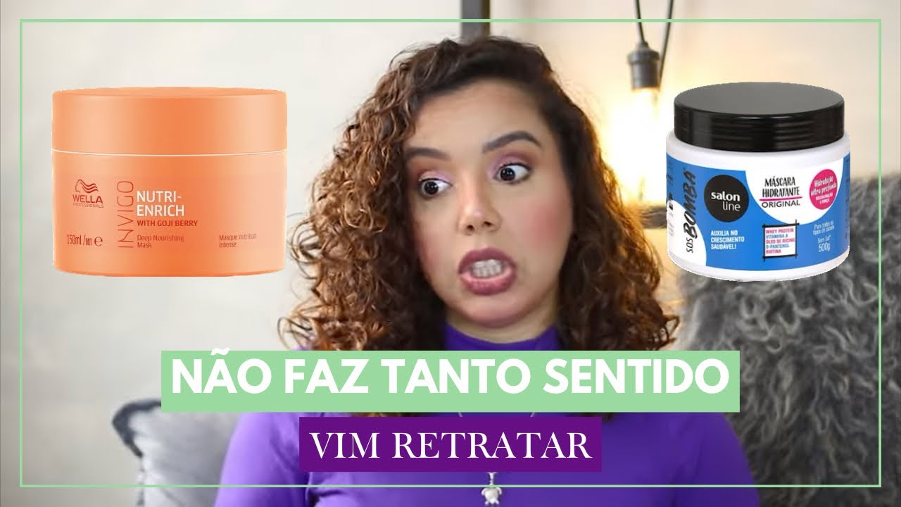 PAREM DE COMPRAR MÁSCARAS POR TRATAMENTO PROFUNDO OU  MANUTENÇÃO!!! - Tamires Maia