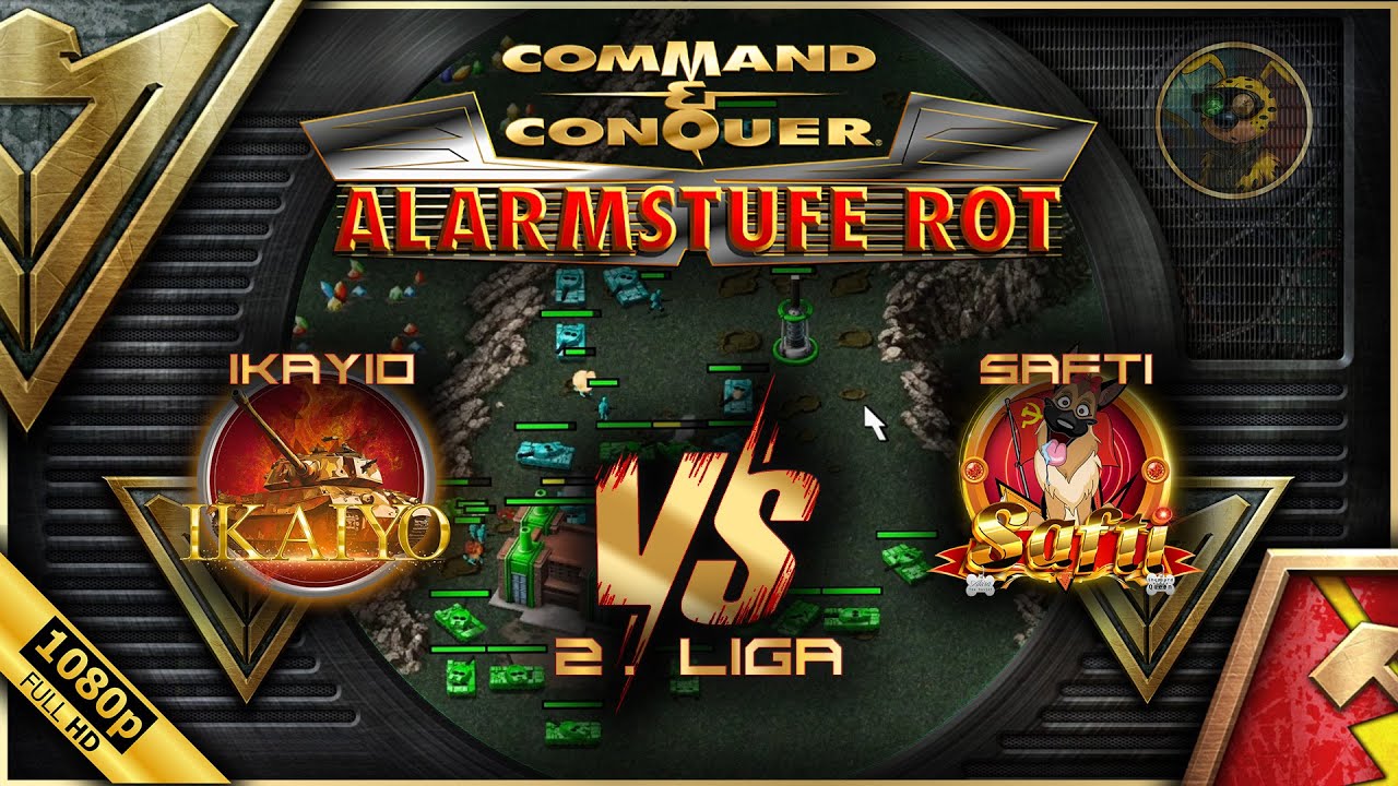 Command and Conquer Red Alert eSports Classic League 2025 | Ikaiyo vs Safti