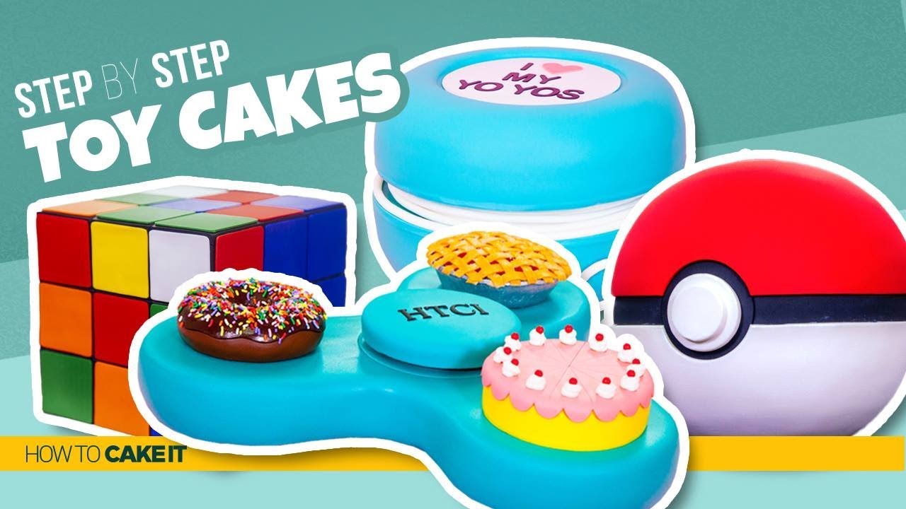 4 Awesome Toy CAKES | Toys As CAKE | How To Cake It | Yolanda Gampp