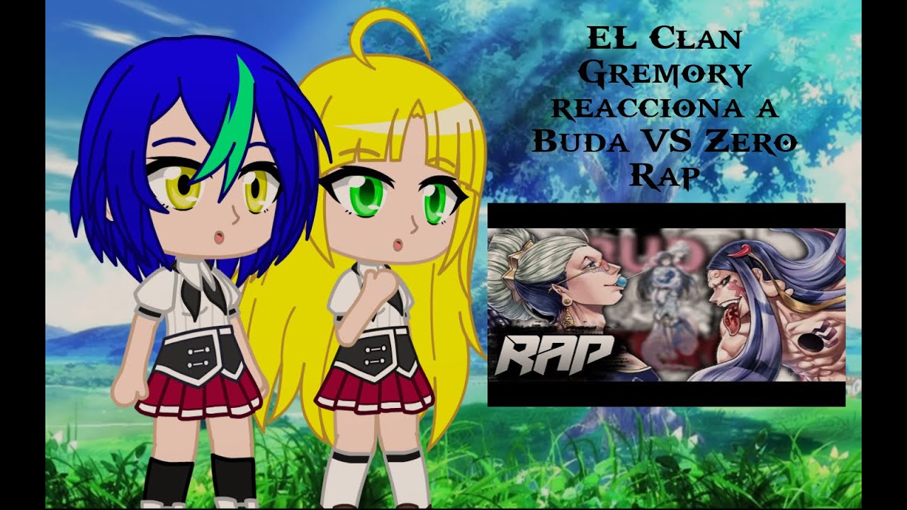 El Clan Gremory Reacciona a BUDA VS ZERO FORTUNA RAP || Iluminación vs Corrupción || Gacha Club