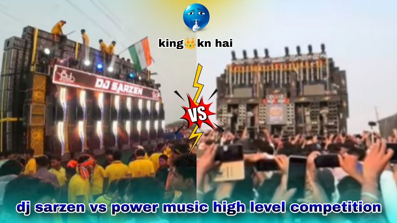 Dj sarzen🔥 vs power music⚡||  high level competition || Bhadrak motto melana 2026 