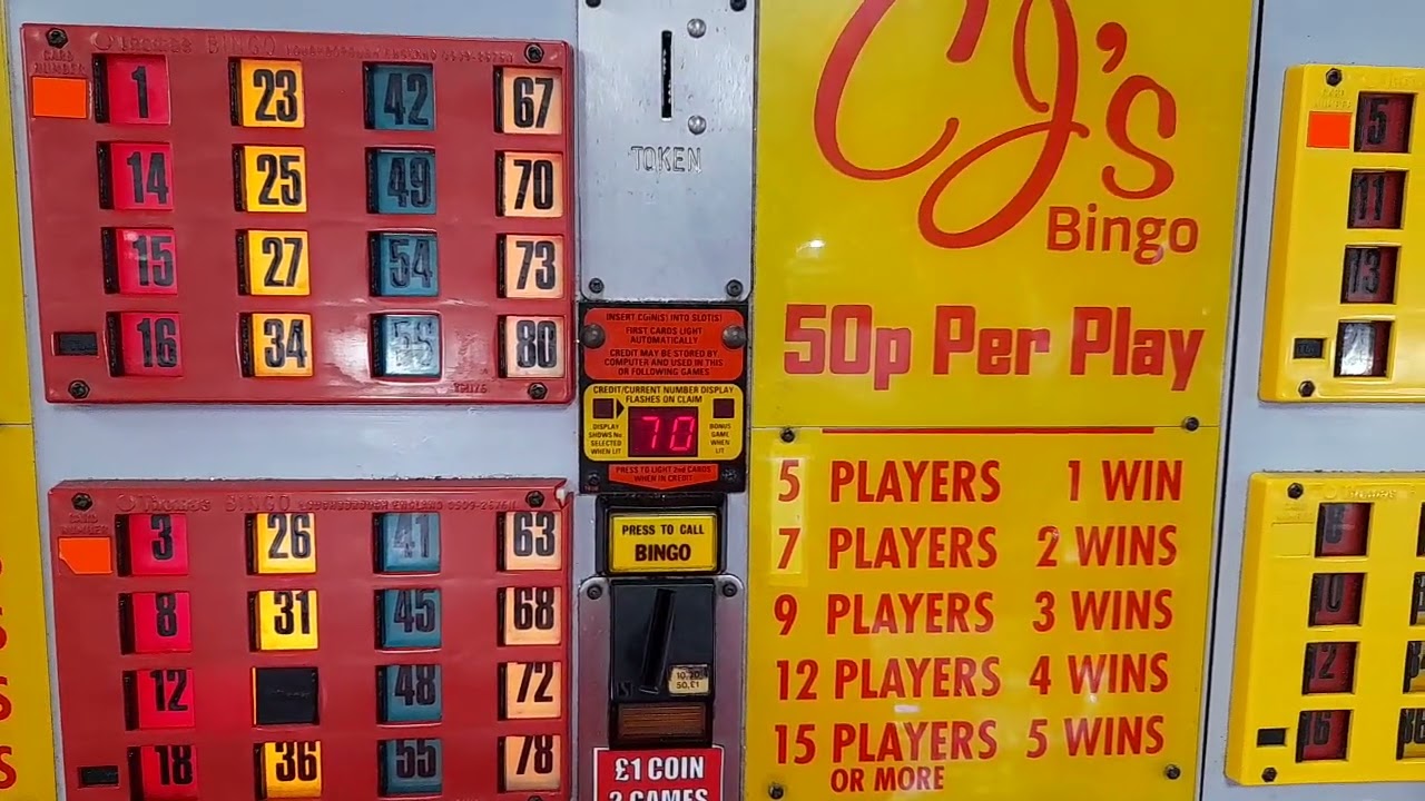 CJ's Bingo at Happy Dayz Amusements - Blackpool - 18/9/2023