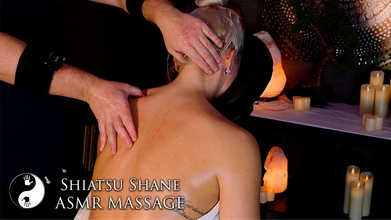 ASMR Wonderful Chair Massage Back & Neck [No Talking]