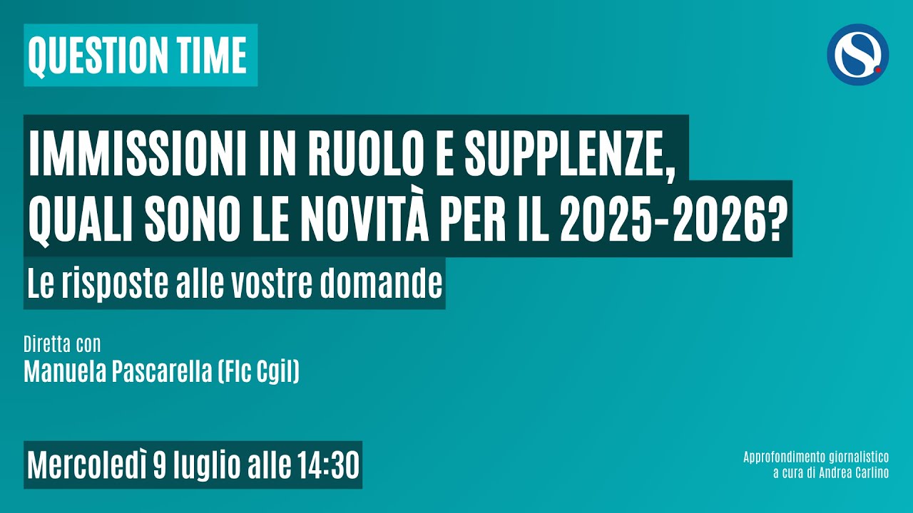 Immissioni in ruolo e supplenze 150 preferenze, quali sono le novità per il 2025-2026?