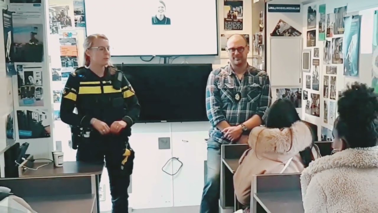 Mobiel Media Lab ingezet bij Reeshof College Tilburg voor project Framed