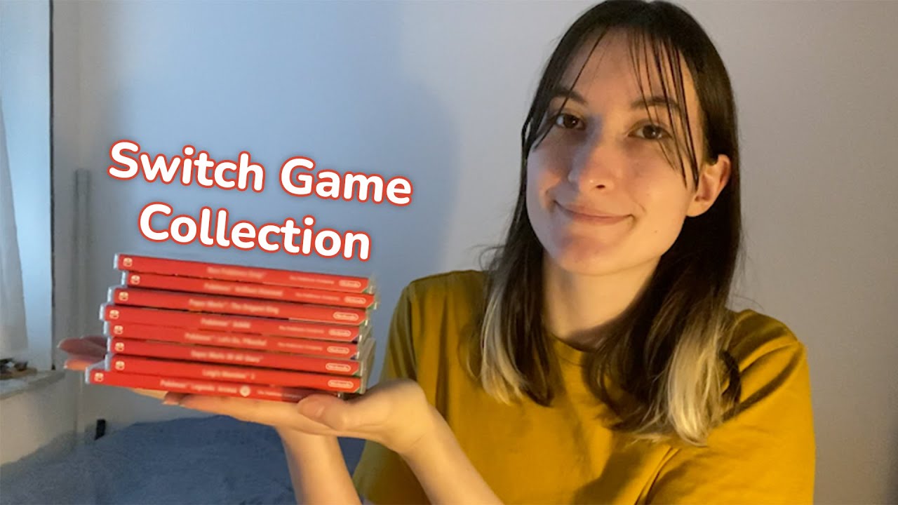 My Switch Game Collection (a lot of pokemon)